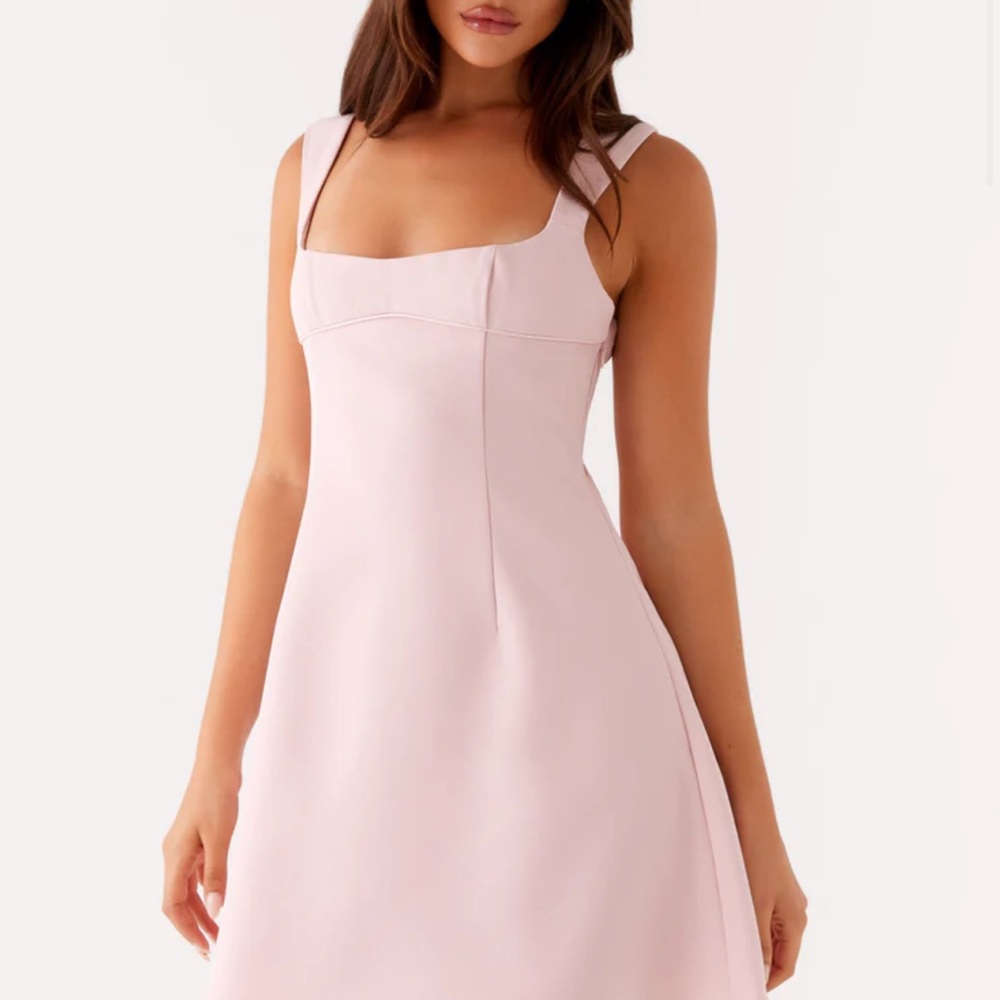 BRAND NEW Elegant Pink Sleeveless Dress